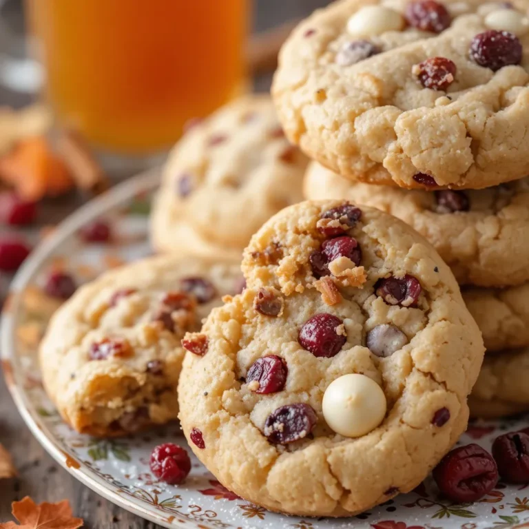 Thanksgiving Cookies Cranberry