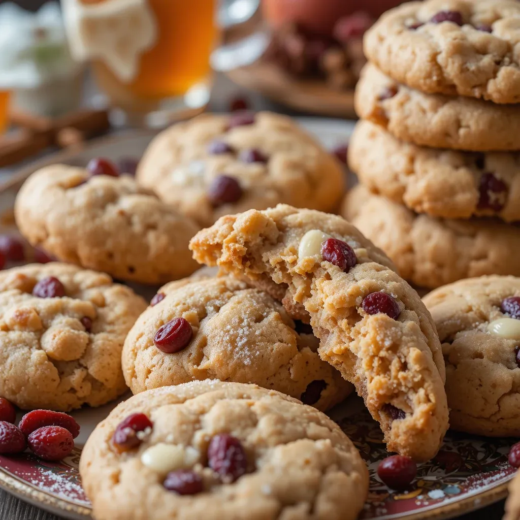 Thanksgiving Cookies Cranberry