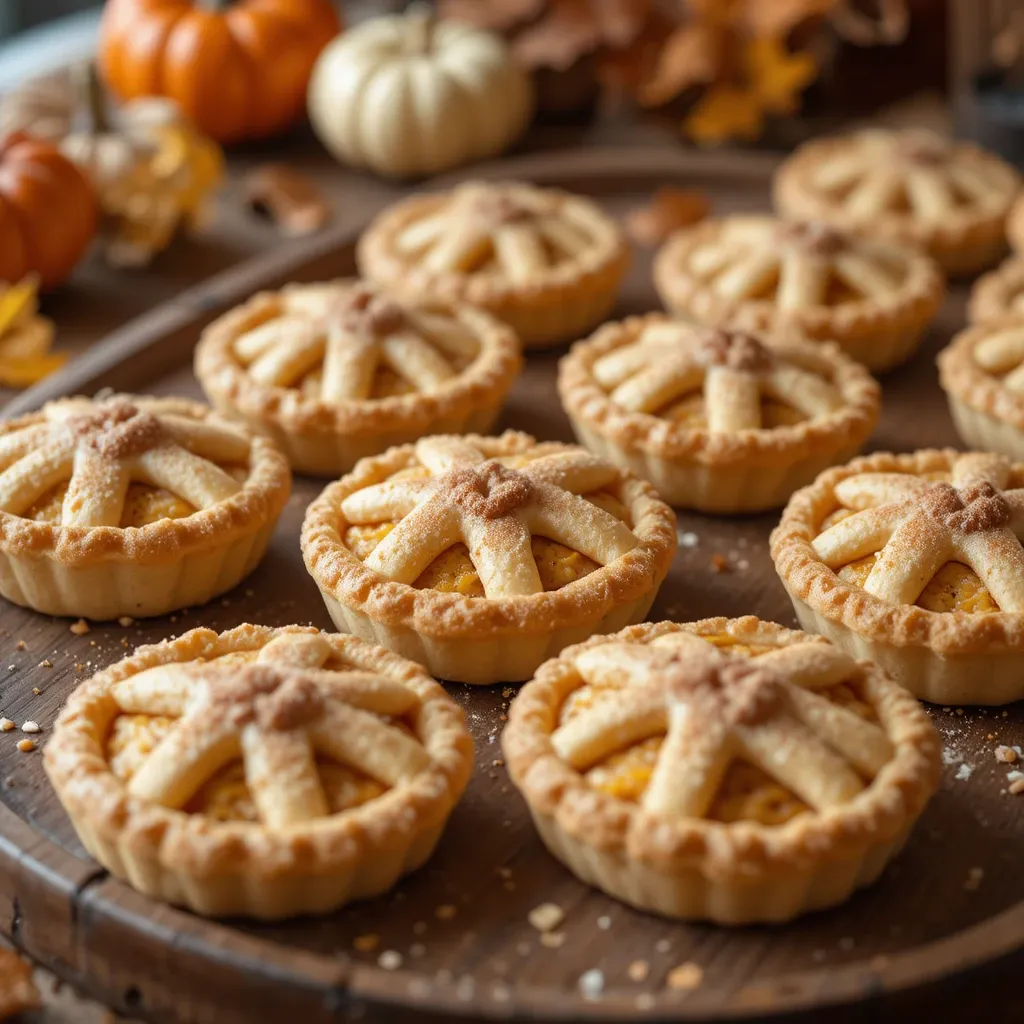 Thanksgiving Cookies Decorated Pie