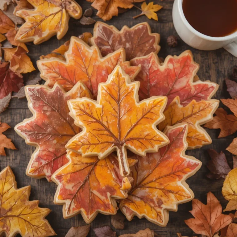 Thanksgiving Cookies Leaf