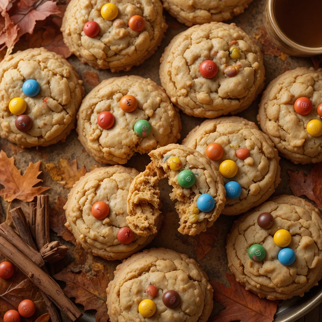 Thanksgiving Cookies M&M