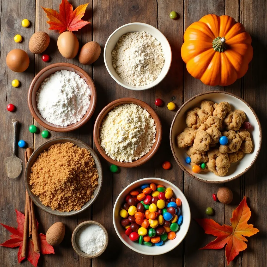 Thanksgiving Cookies M&M