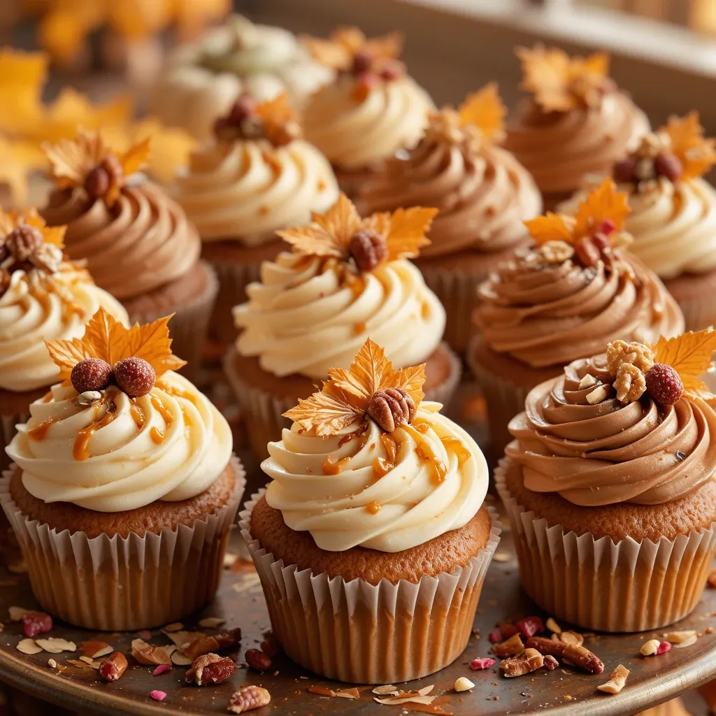 Thanksgiving Cupcakes Flavors