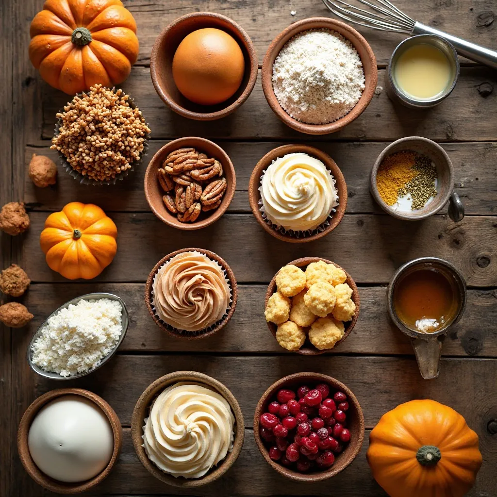 Thanksgiving Cupcakes Flavors