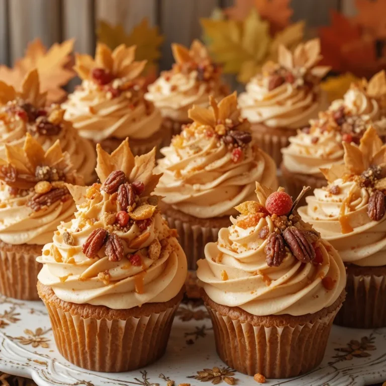 Thanksgiving Cupcakes Flavors