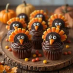 Thanksgiving Cupcakes Turkey