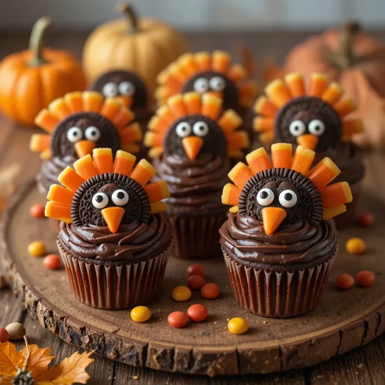 Thanksgiving Cupcakes Turkey