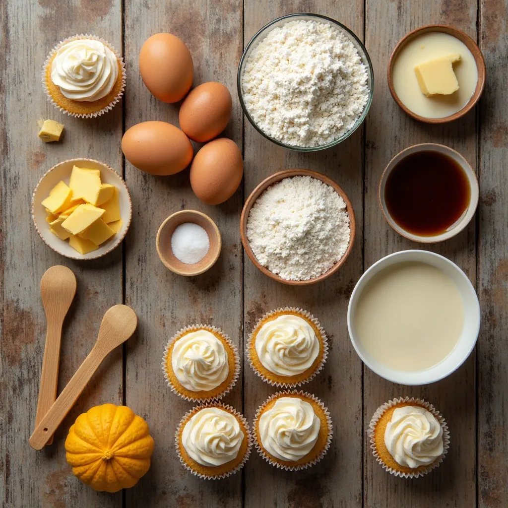 Thanksgiving Cupcakes Vanilla