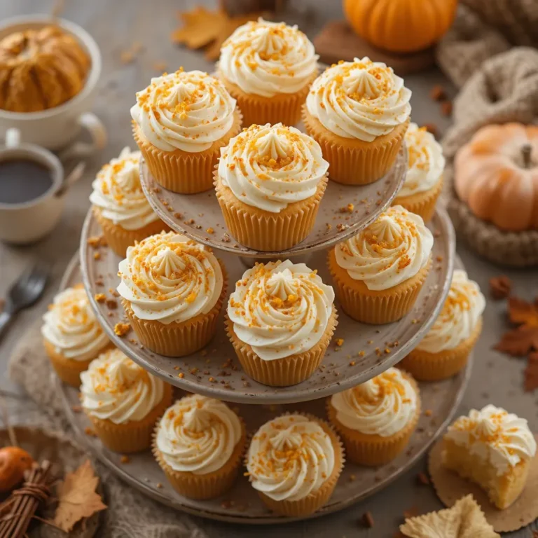 Thanksgiving Cupcakes Vanilla