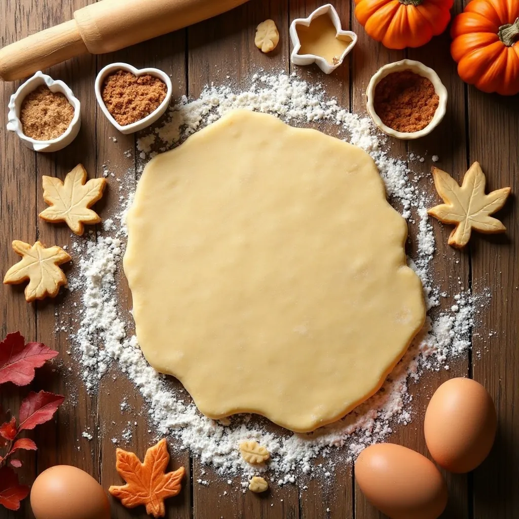 Thanksgiving Fall Sugar Cookies