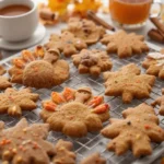 Thanksgiving Gingerbread Cookies