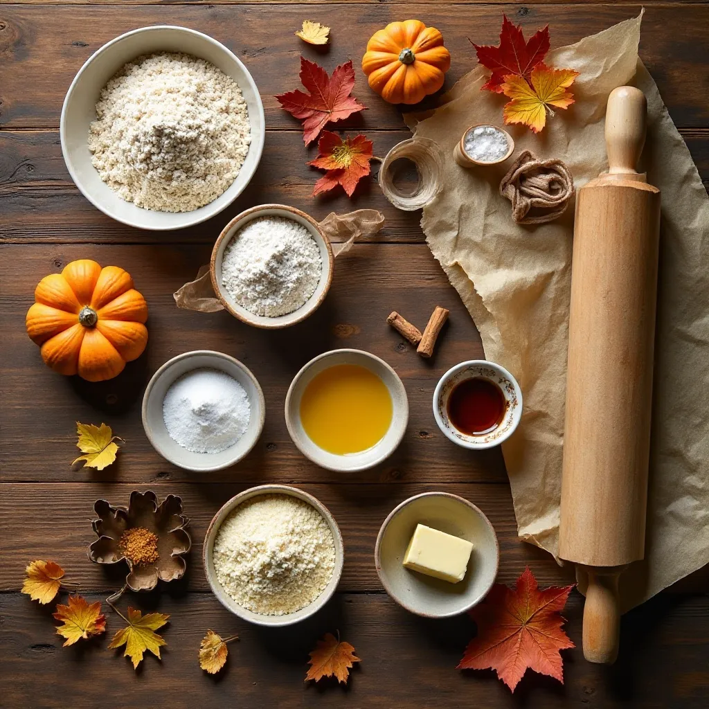Thanksgiving Linzer Cookies