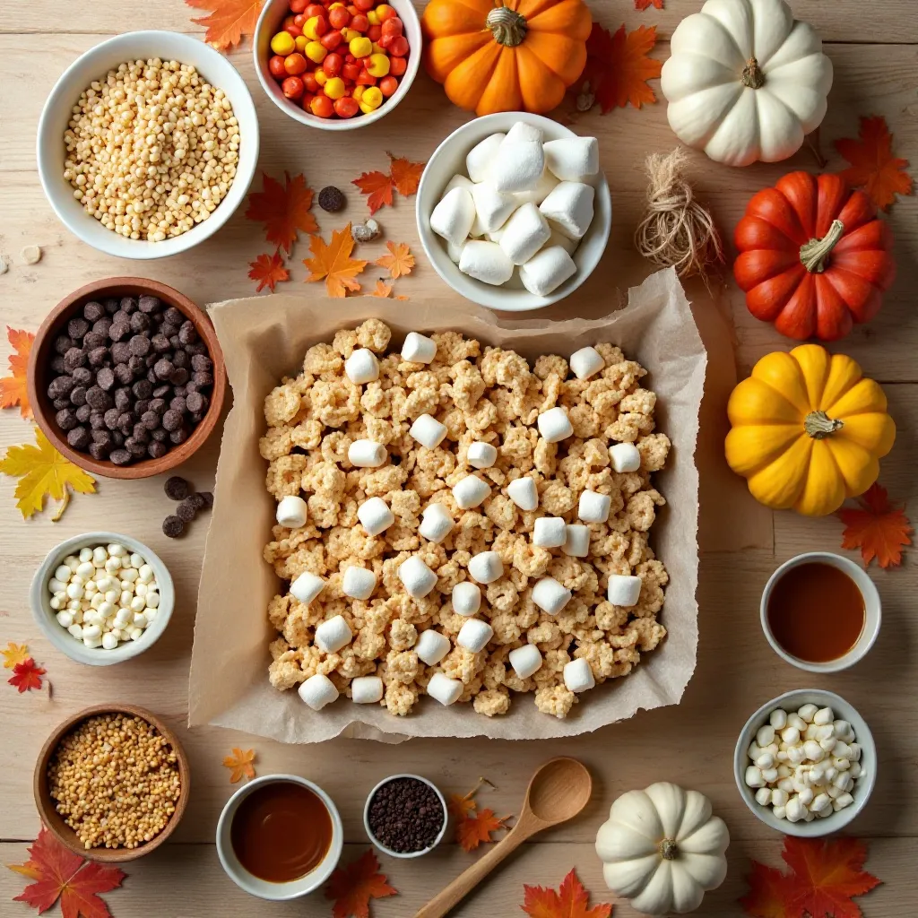 Thanksgiving Marshmallow Treats