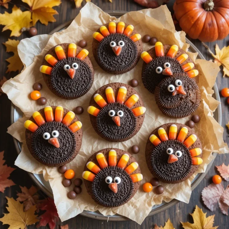 Thanksgiving Oreo Turkeys Cookies