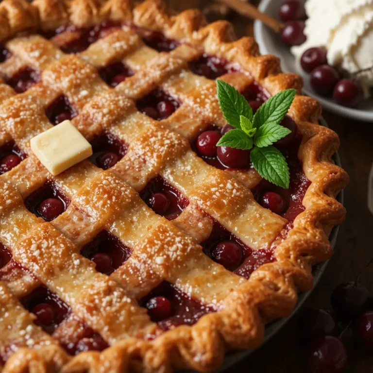 Thanksgiving Pies Cherry