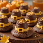 Thanksgiving Pilgrim Hat Cookies