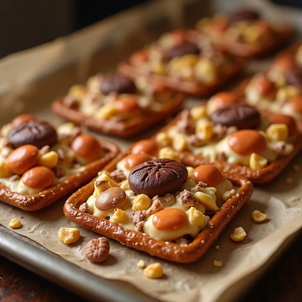 Thanksgiving Pretzel Bites