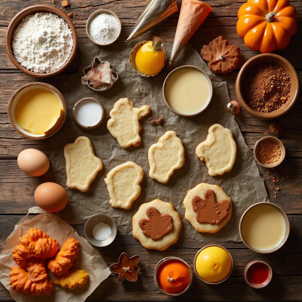 Thanksgiving Sugar Cookies Buttercream