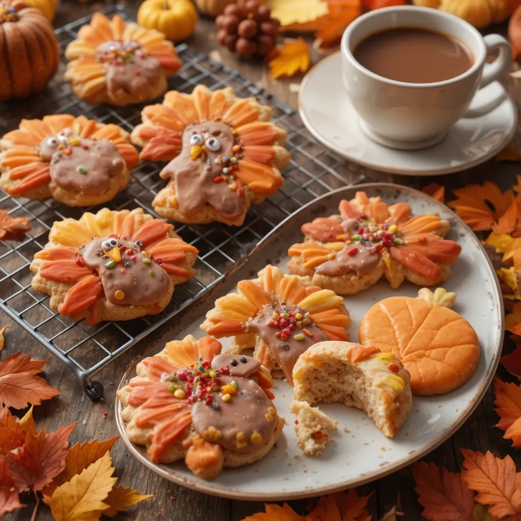 Thanksgiving Sugar Cookies for Kids