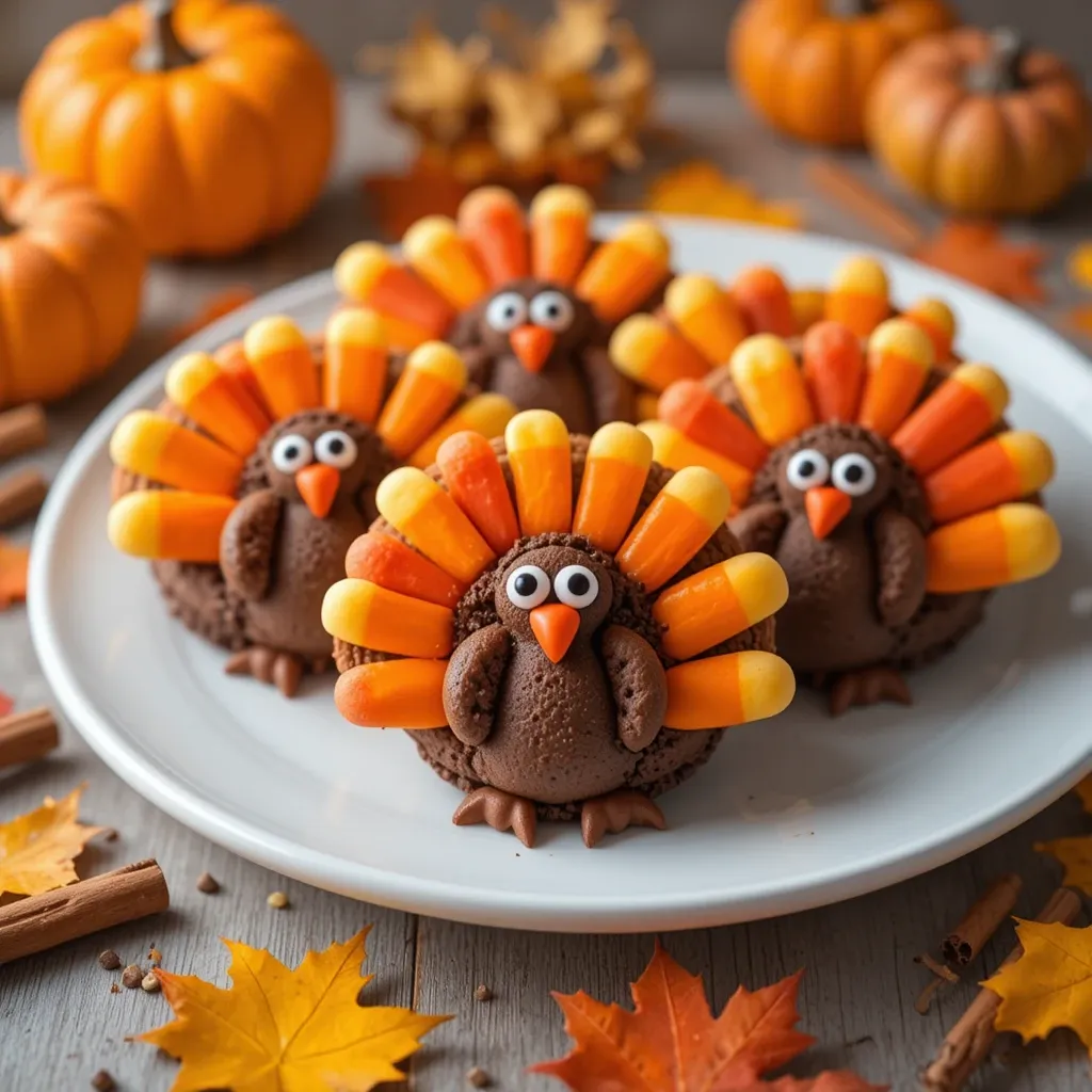 Thanksgiving Turkey Oreo Cookies