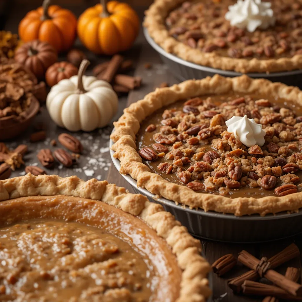 Vegan Thanksgiving Pies