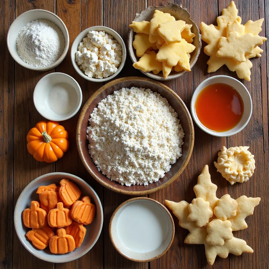 Vegan Thanksgiving Sugar Cookies