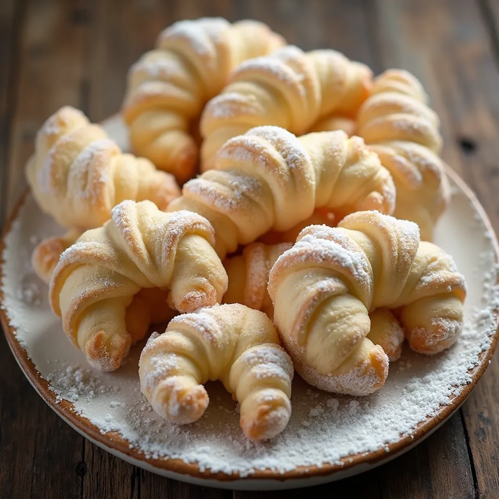 Austrian Vanillekipferl (Vanilla Crescents)