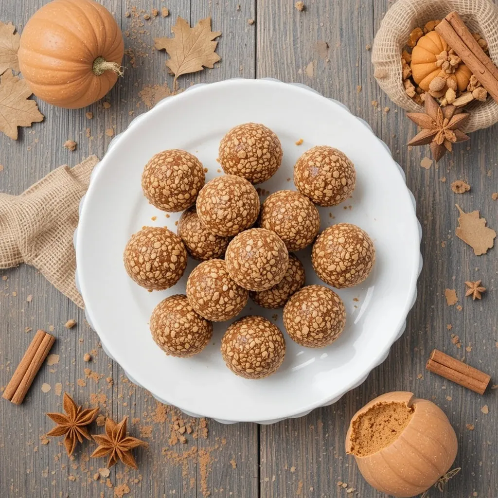 Classic Pumpkin Spice Protein Balls