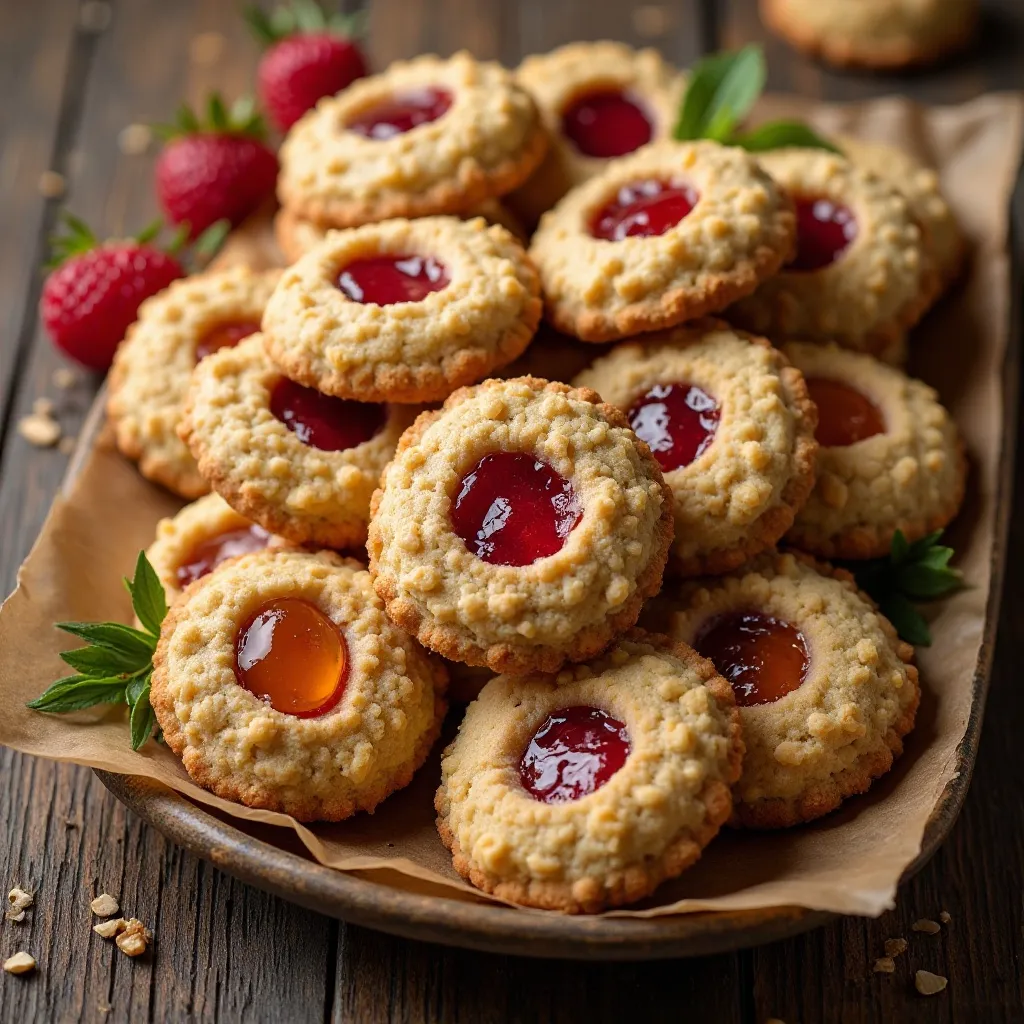 Classic Thumbprint Cookies
