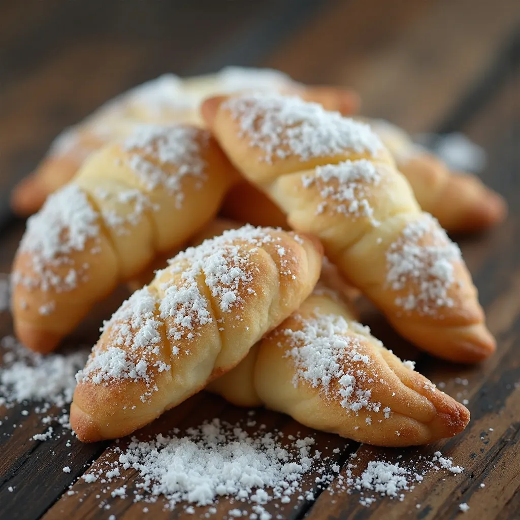 Greek Kourabiedes (Almond Butter Cookies)
