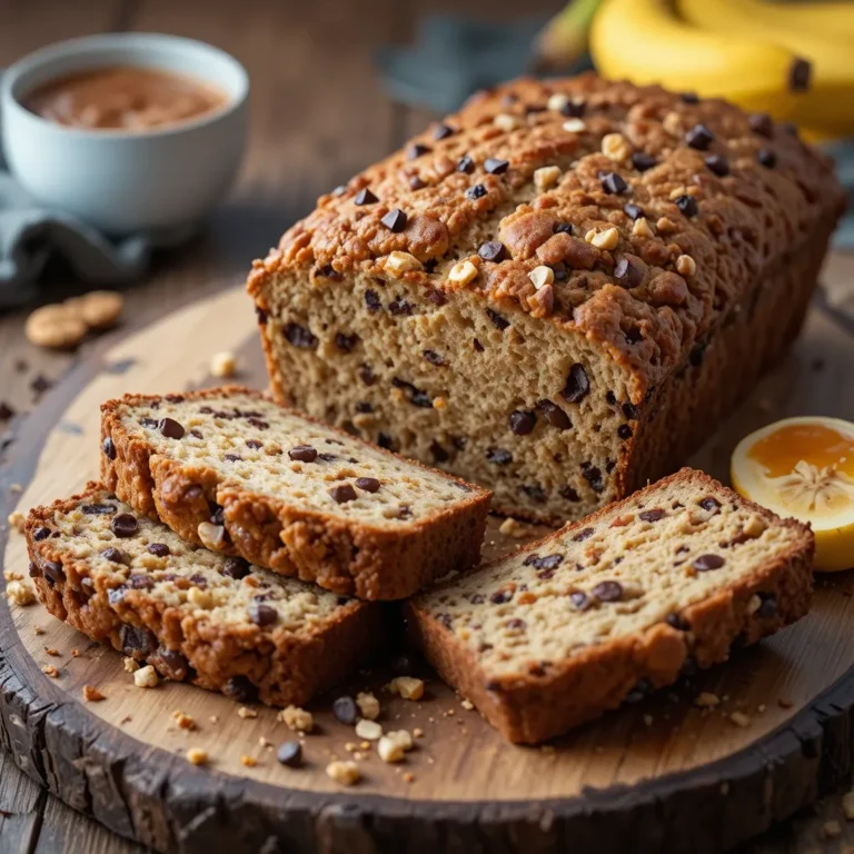 High Protein Vegan Banana Bread