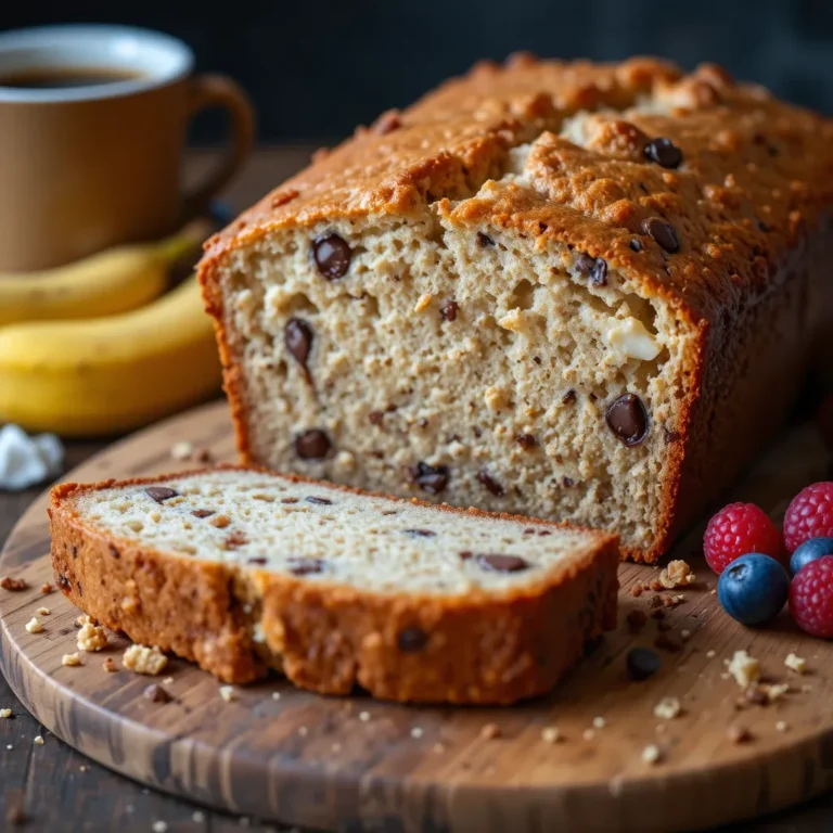 Protein Banana Bread Greek Yogurt