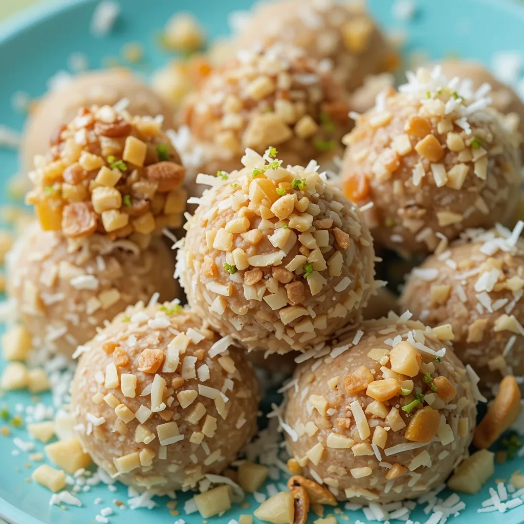 Tropical Paradise Protein Balls
