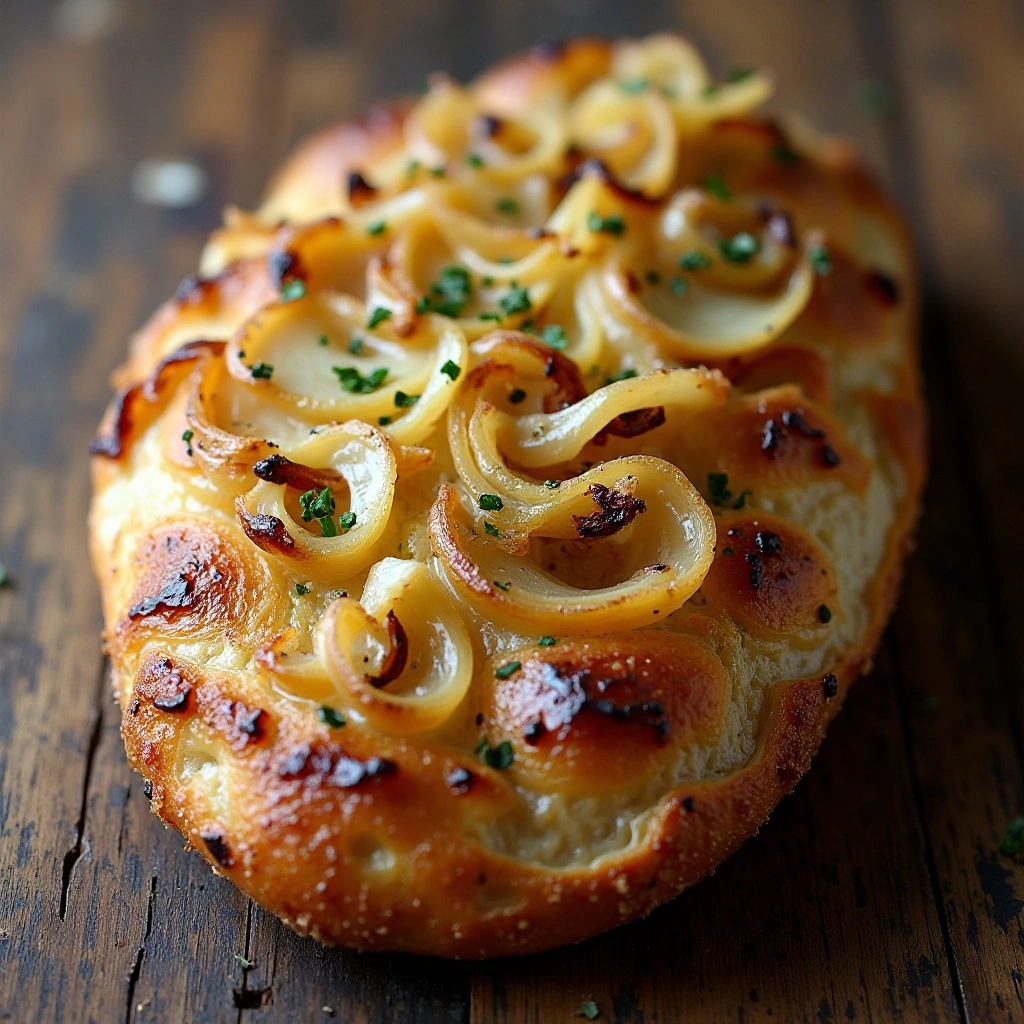 Caramelized Onion and Gruyere Sourdough