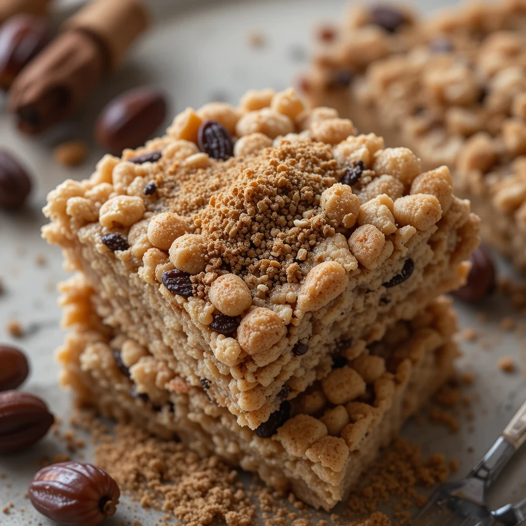 Chai Spice Cheerio Bars