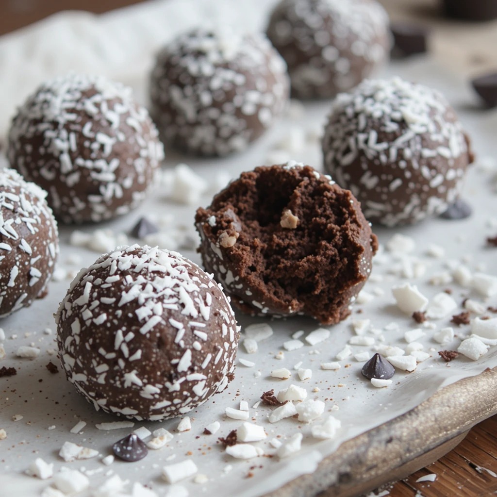 Chocolate Coconut Dream Balls