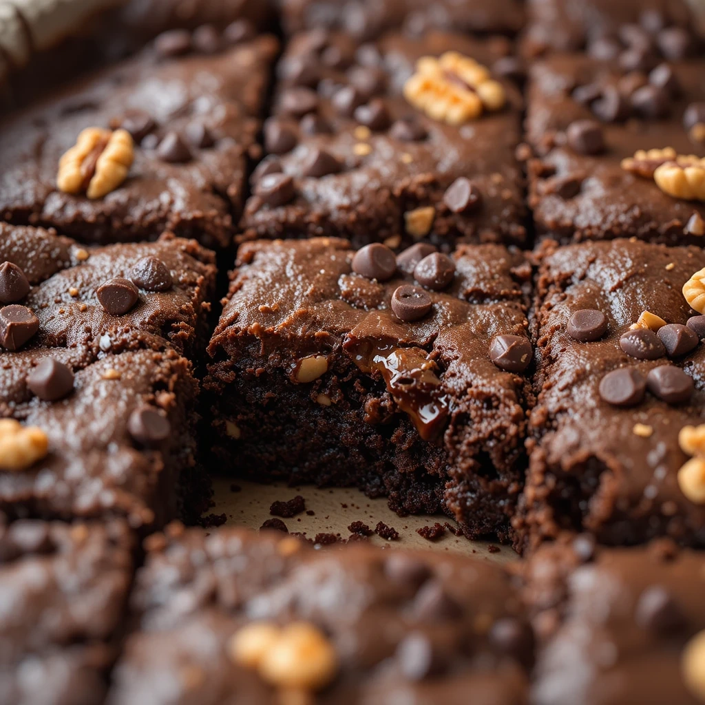 Chocolate Whey Protein Brownies
