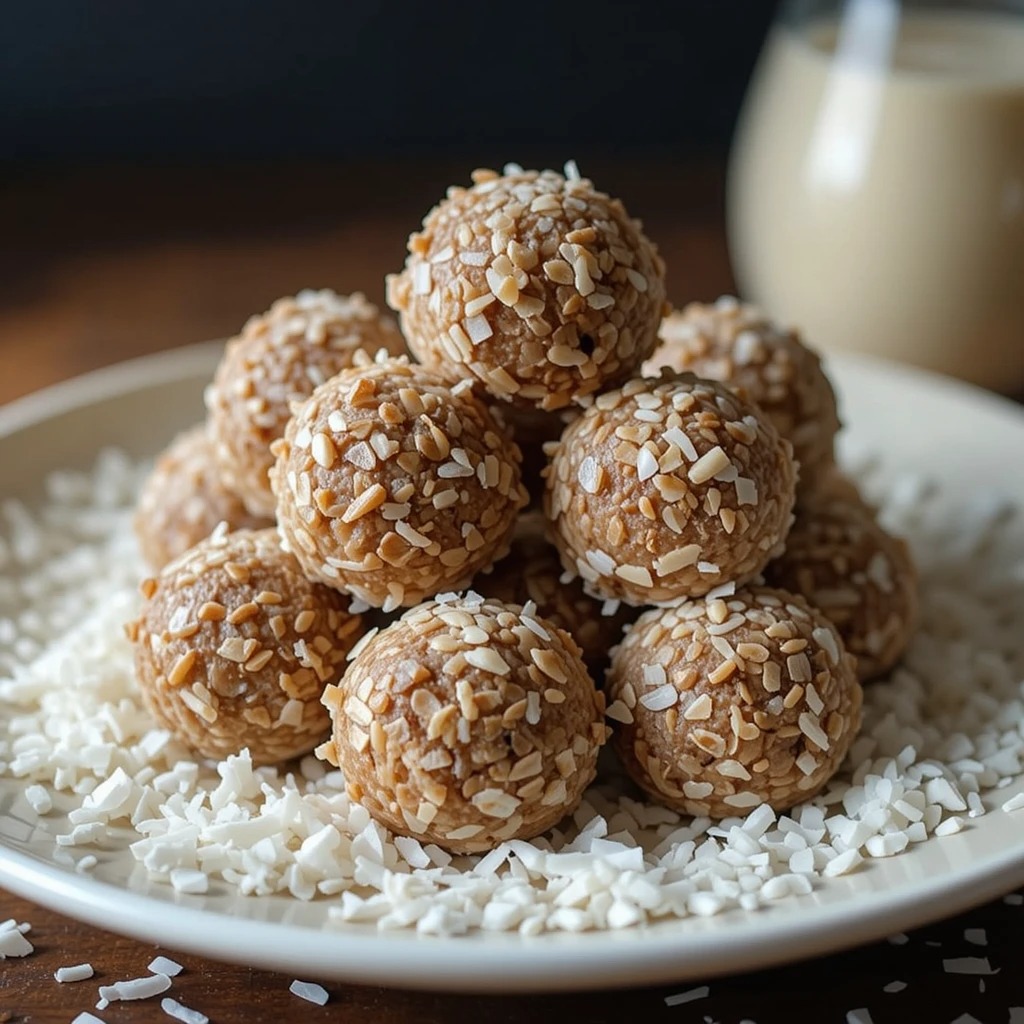 Classic Coconut Almond Protein Balls