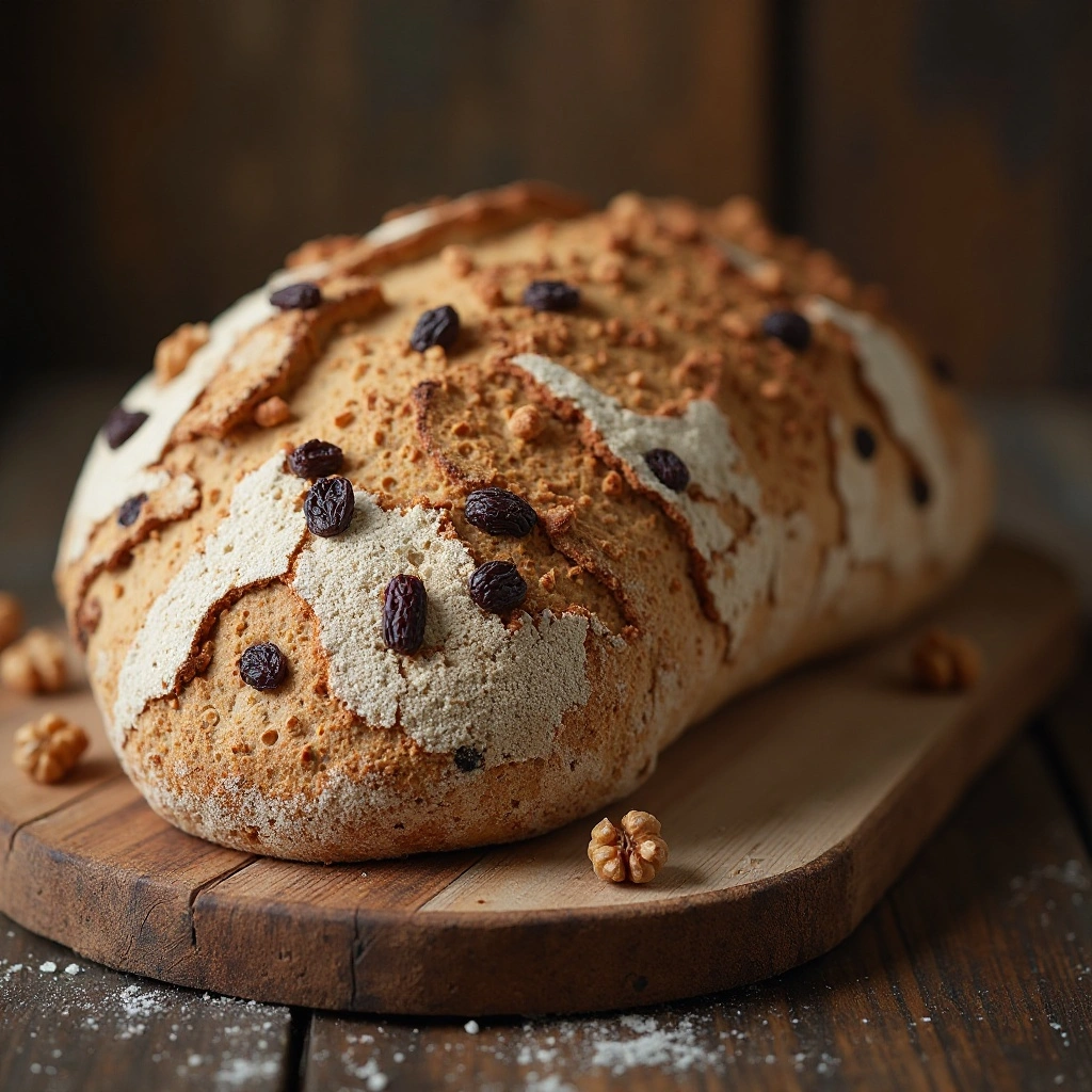 Classic Walnut and Raisin Sourdough