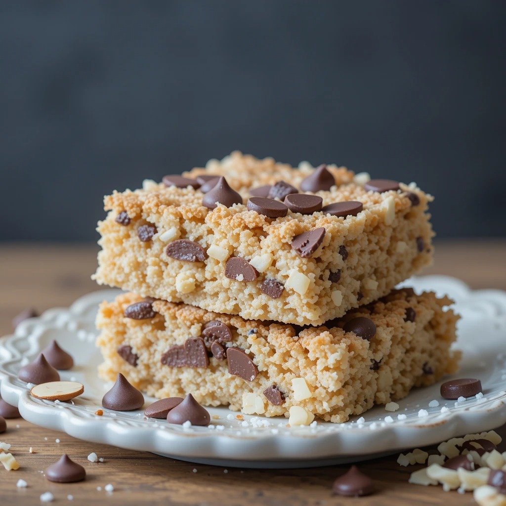 Coconut Almond Joy Cheerio Bars