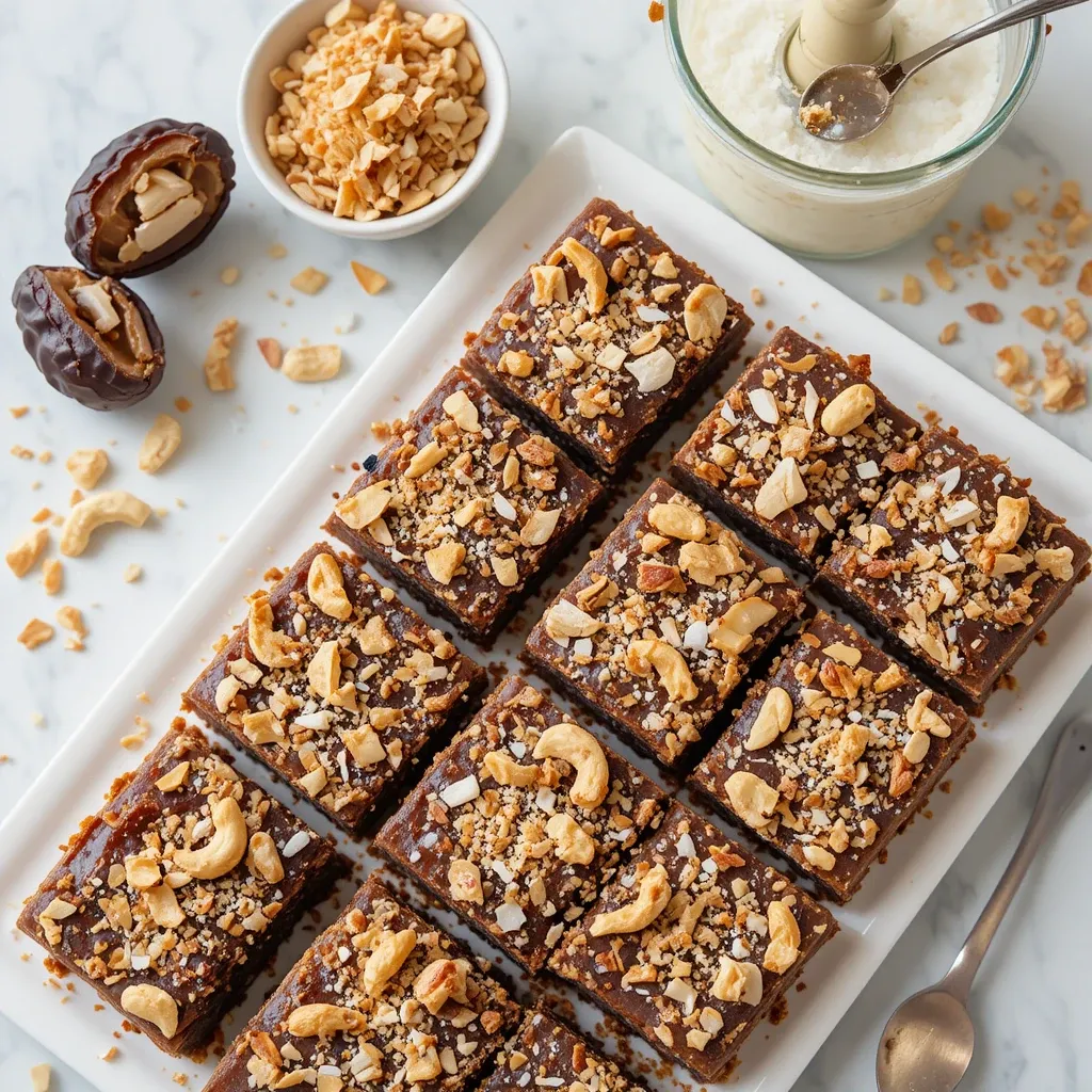 Coconut Date Bars