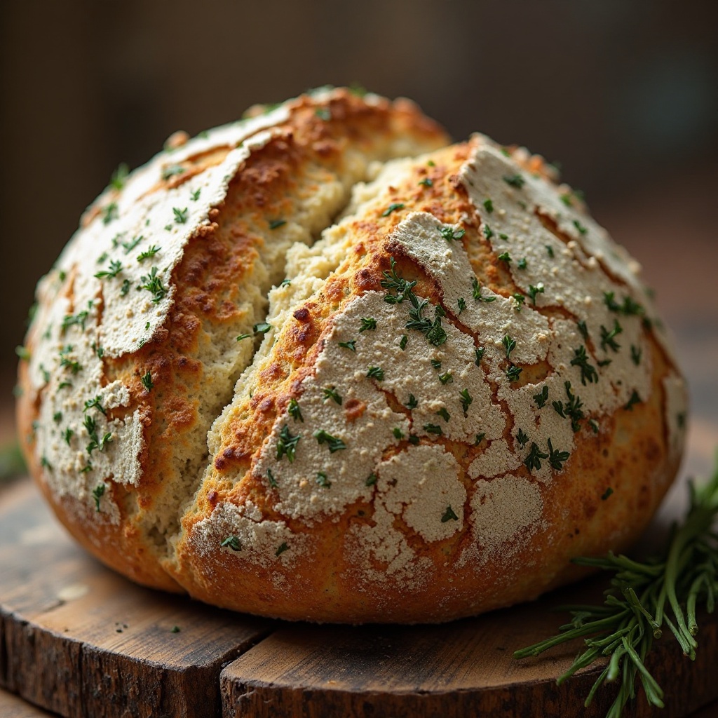 Garlic and Herb Sourdough