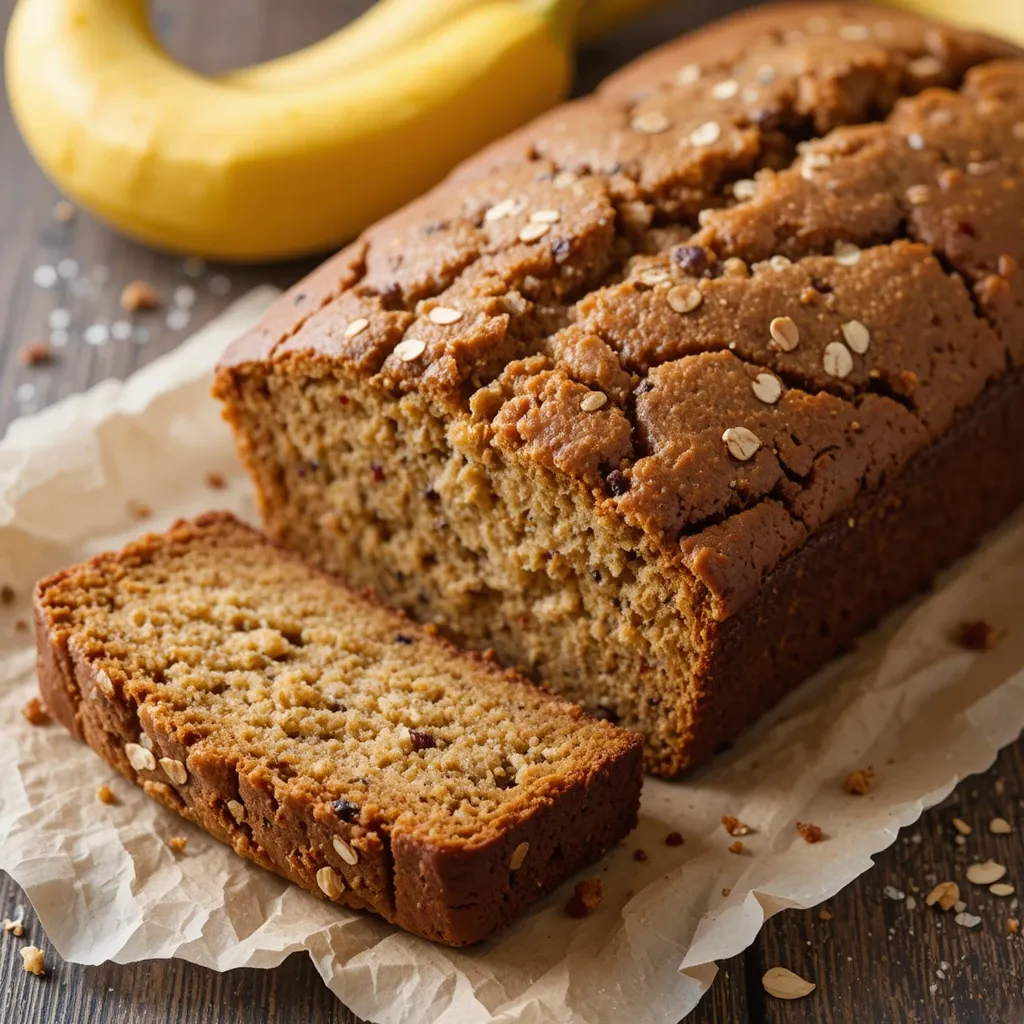 Healthy Banana Pumpkin Bread