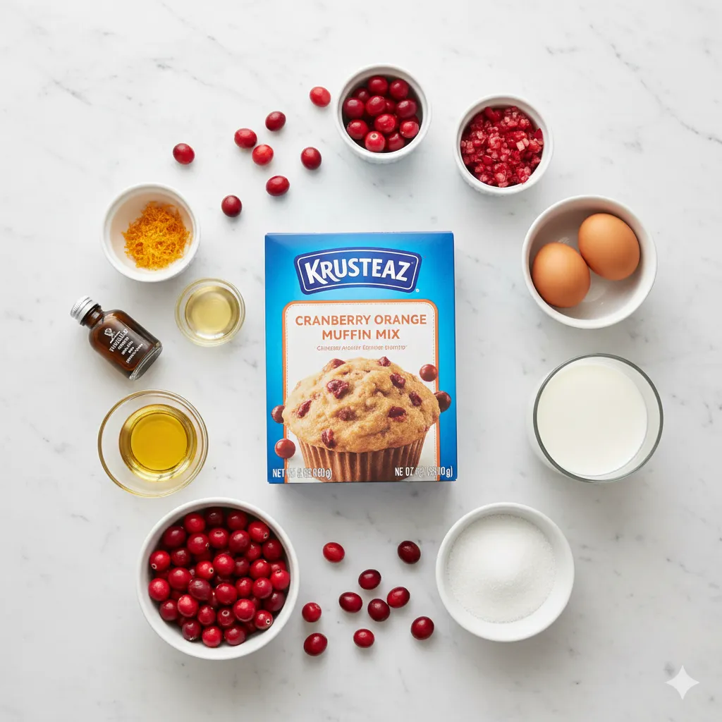 Krusteaz Cranberry Orange Muffins