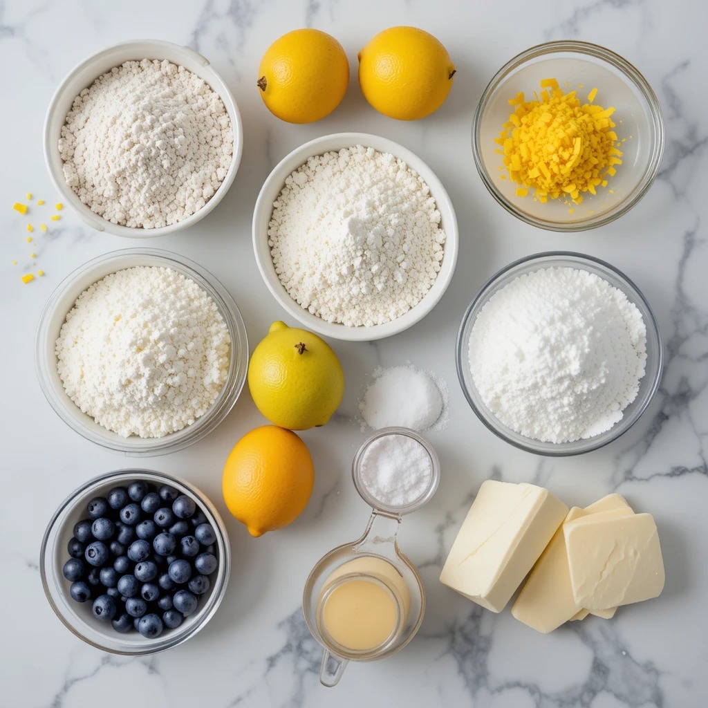 Lemon Blueberry Scones