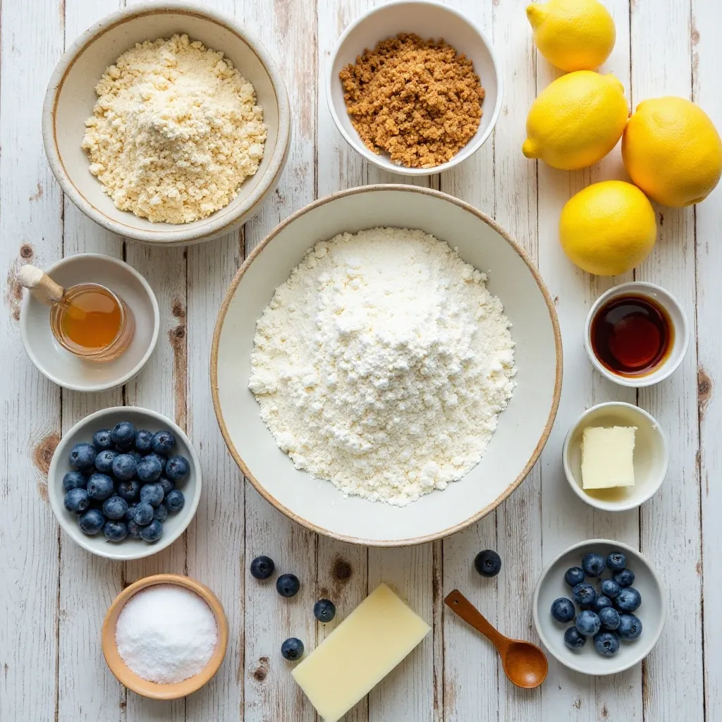 Lemon Blueberry Sourdough Bread