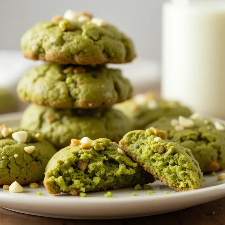 Matcha Protein Cookies