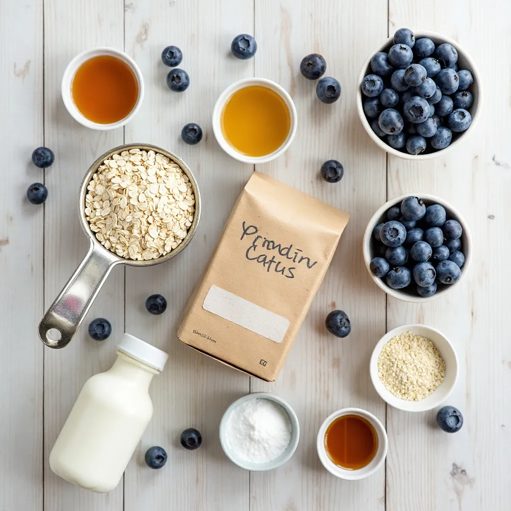 Protein Pancakes Blueberry