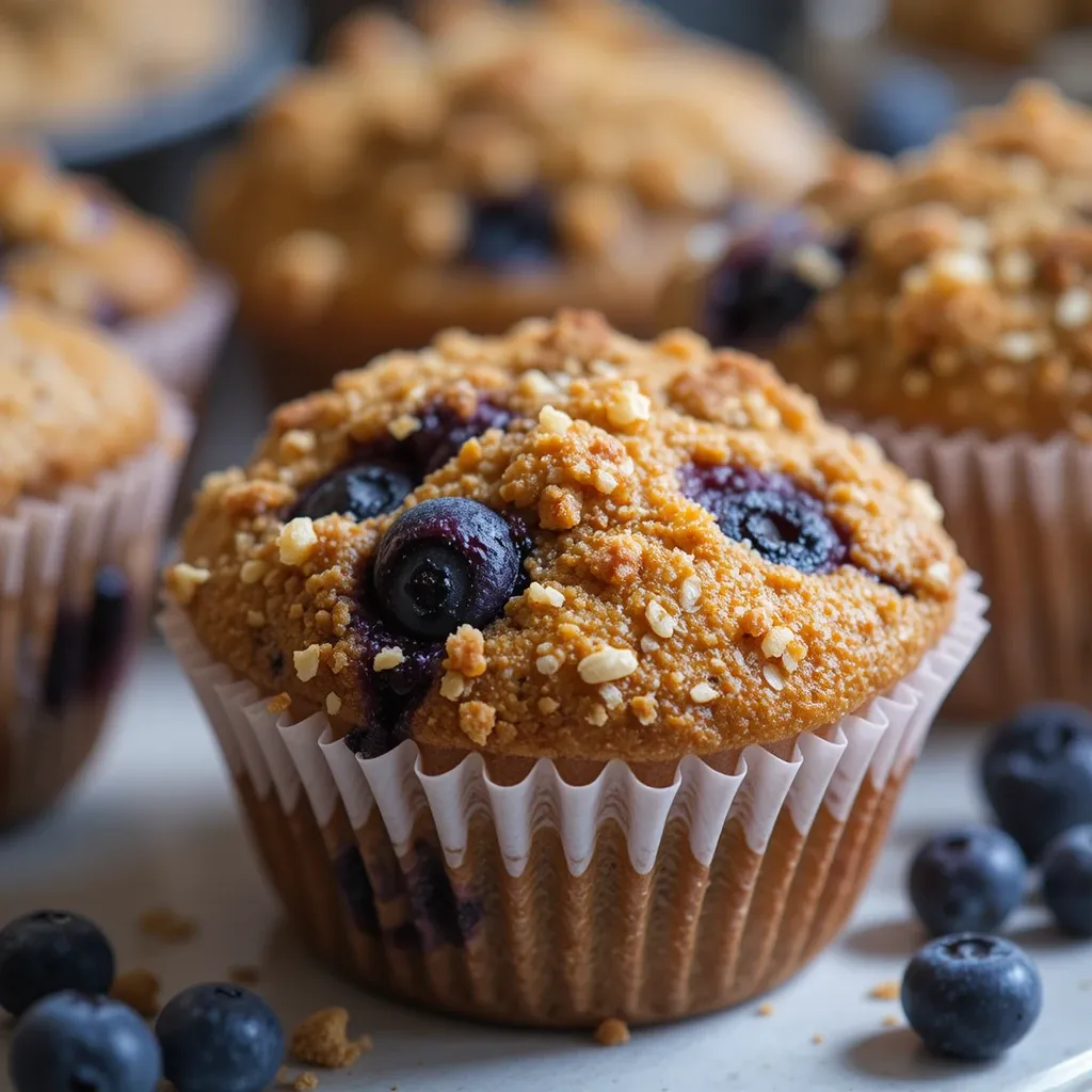 Pumpkin Blueberry Muffins