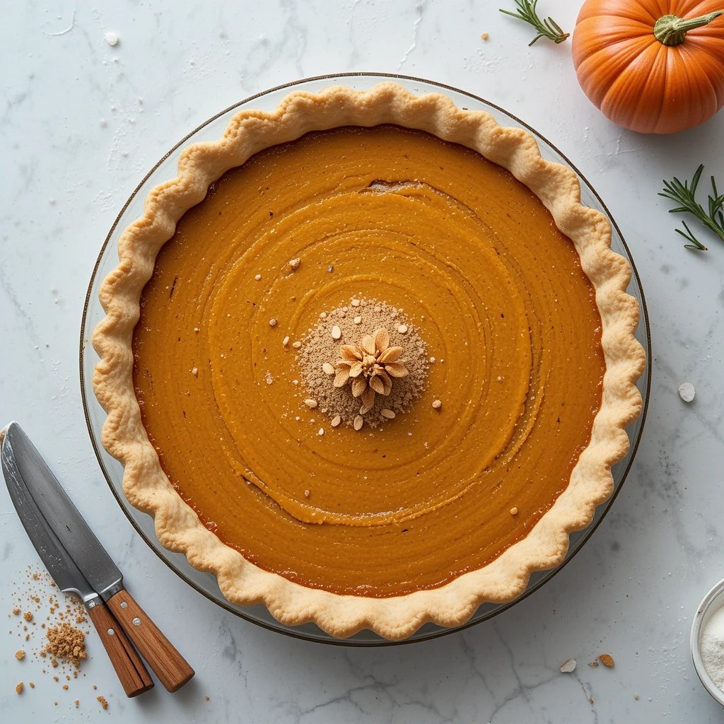 Pumpkin Pie with Condensed Milk